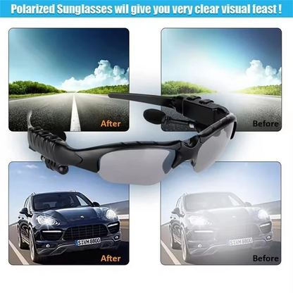 Bluetooth Smart Sunglasses – Glasses with Built in Headphones