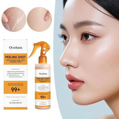 Peel Shot — Kojic + Turmeric Body Peel Spray
