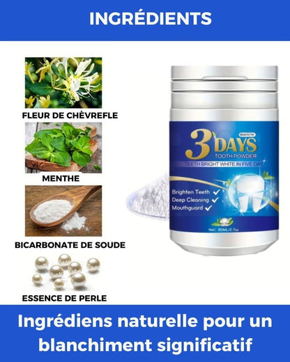 3-Day Tooth Powder