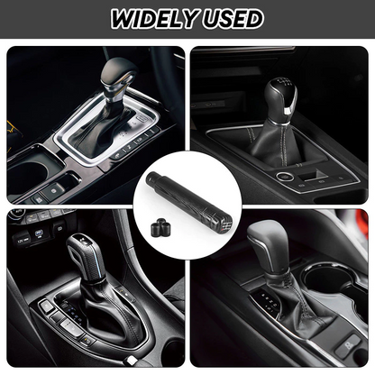 Carbon Fiber Gear Shift Knob – Universal Manual & Automatic Car Shifter