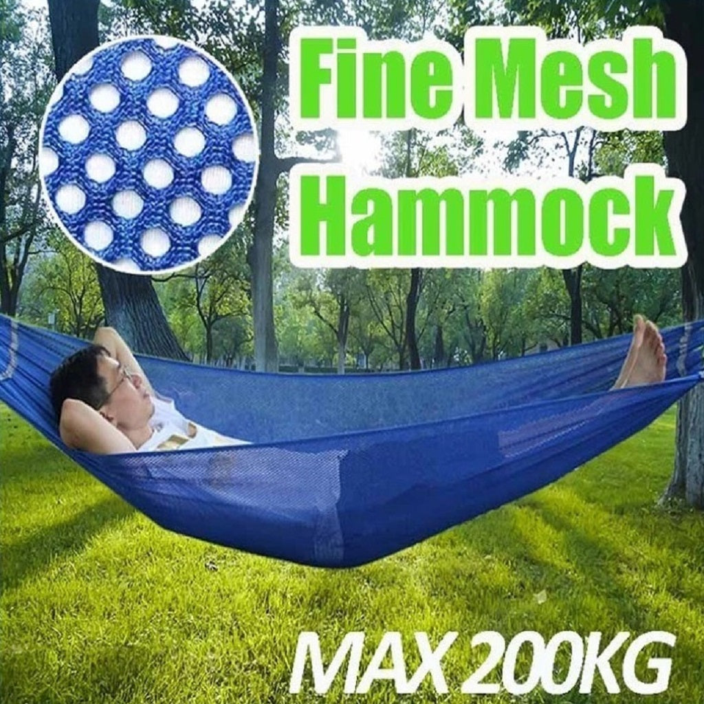 Outdoor Portable Camping Hammock – Colorful Hanging Relaxation Bed
