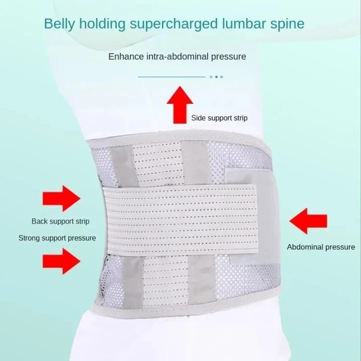 Lumbar Support Belt – Adjustable Waist & Lower Back Brace