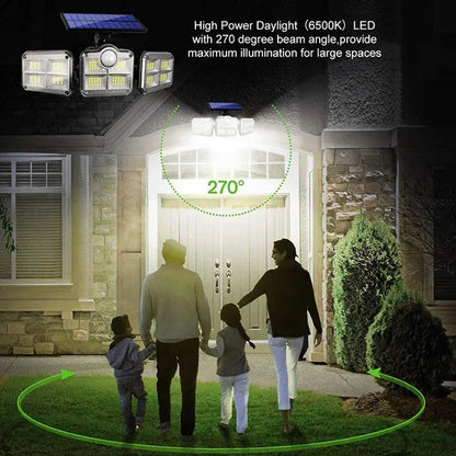 18W Solar Motion Sensor LED Wall Light