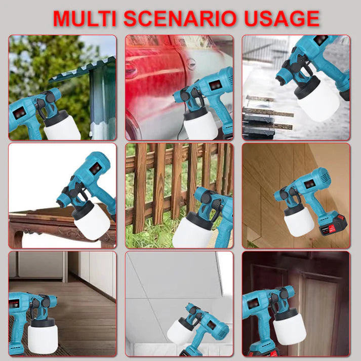 Wireless Paint Sprayer Smooth, Fast & Effortless Painting Anywhere