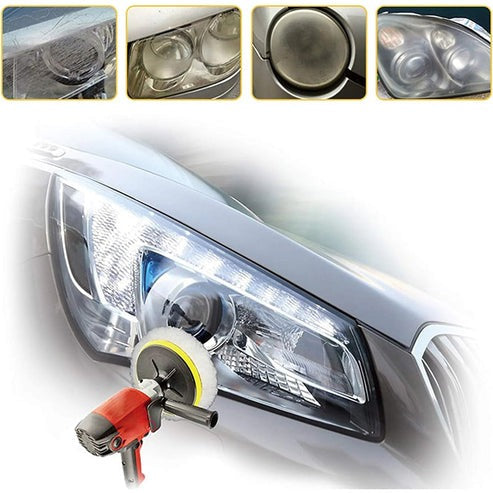 Car Headlight Restoration Kit – Quick Polishing Paste