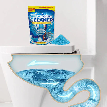 Foaming Toilet Cleaner Powder - 1 is enough for 6 months