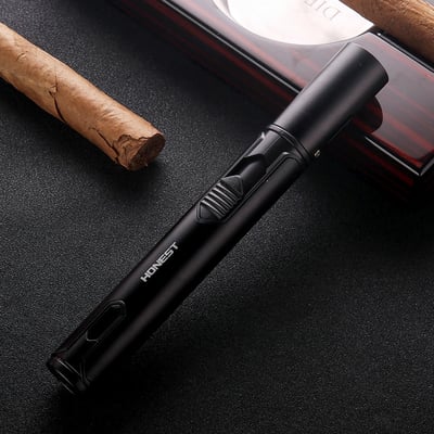 Windproof Lighter Set – Refillable, Jet Flame