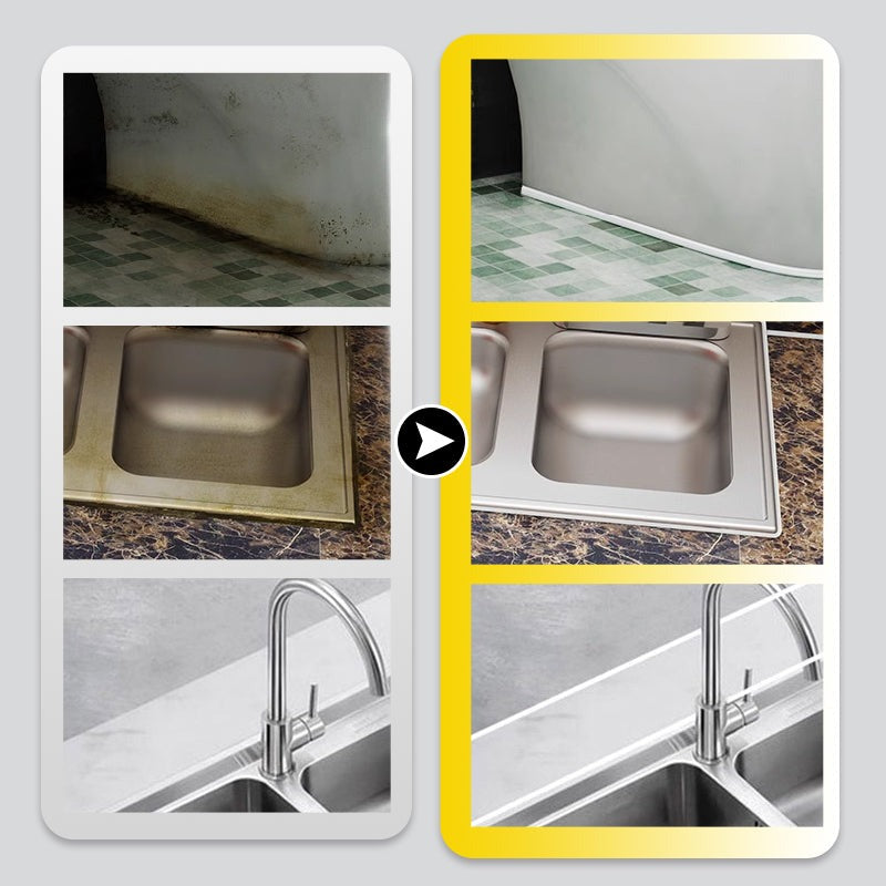 Waterproof White Caulk with Scraper – Easy DIY Sealing & Crack Repair