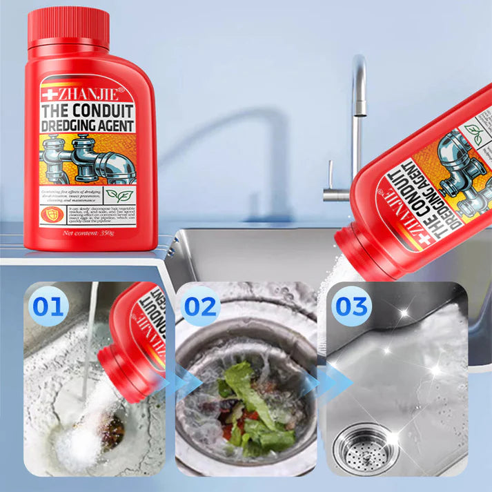 High-Efficiency Drain Cleaner – Unclogs Fast, Protects Your Pipes