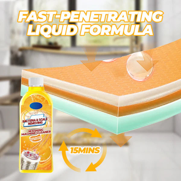Washing Machine Cleaner – Eliminate Odours & Scale Fast