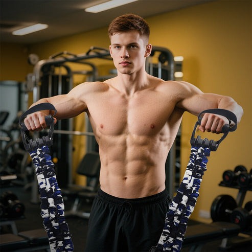 Natural Latex 3-Hole Resistance Stretcher