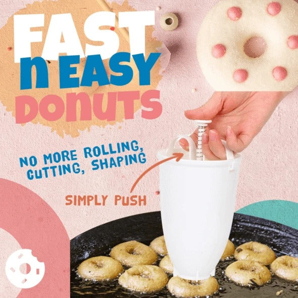 Donut Dough Dispenser – Perfectly Shaped Donuts Every Time