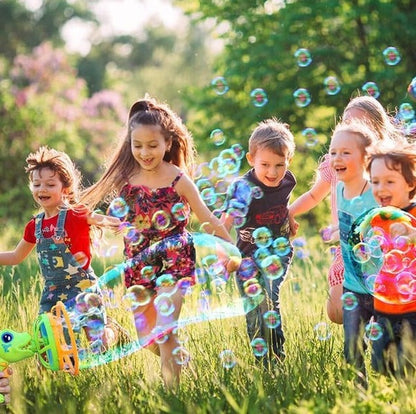 Electric Dinosaur Bubble Machine – Fun Outdoor Toy for Kids