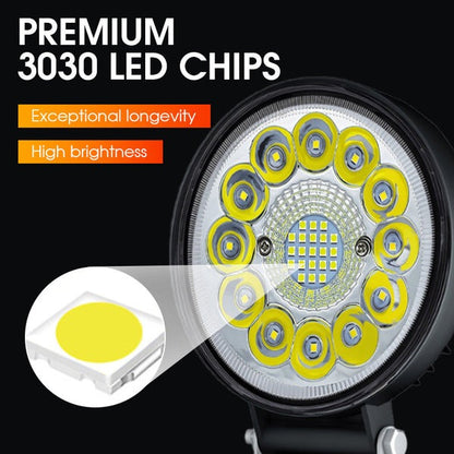 4-Inch 99W LED Pod Light – High-Performance Off-Road Driving Lamp