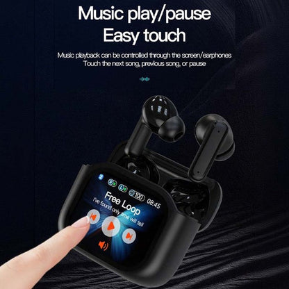 Smart Touch Screen TWS Earbuds – Noise Cancelling & AI Translation