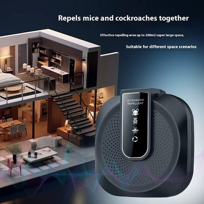 Ultrasonic Pest Repeller – Intelligent Electronic Rat & Mosquito Repellent