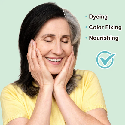 Natural Hair Dye Shampoo – Long Lasting Color & Nourishing Care