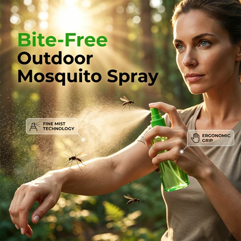 Natural Family Mosquito Repellent Spray – Safe Outdoor Protection