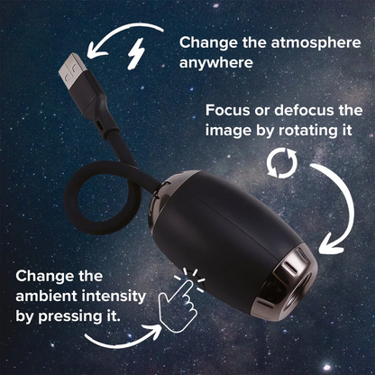 Adjustable Star Projector Light – Dreamy Galaxy Lighting for Any Room