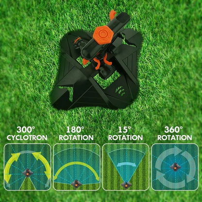 Automatic Rotating Garden Sprinkler – 360° Lawn Irrigation System