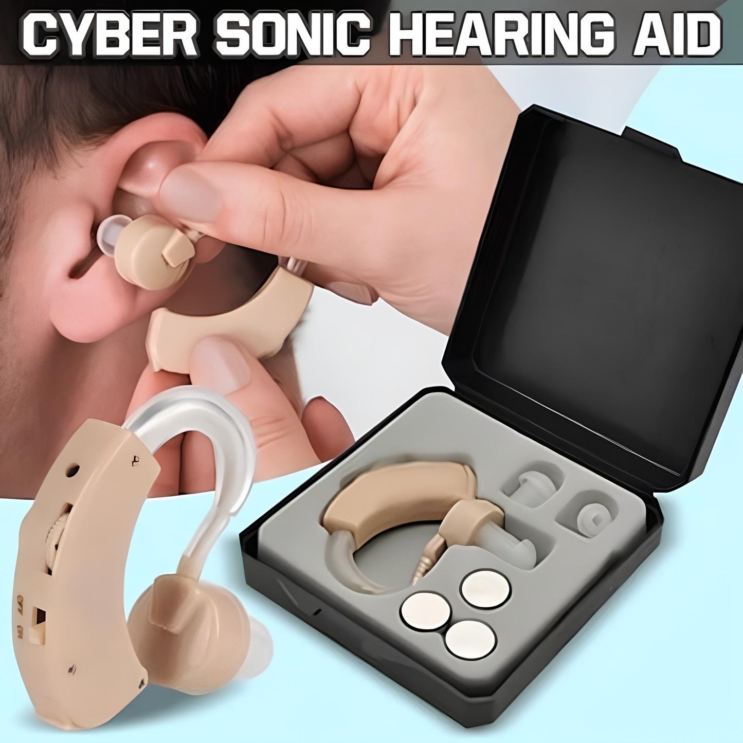 Ear Sound Amplifier - 𝐀𝐦𝐩𝐥𝐢𝐟𝐢𝐞𝐬 𝐒𝐨𝐮𝐧𝐝 𝐛𝐲 𝟑𝟎 𝐓𝐢𝐦𝐞𝐬