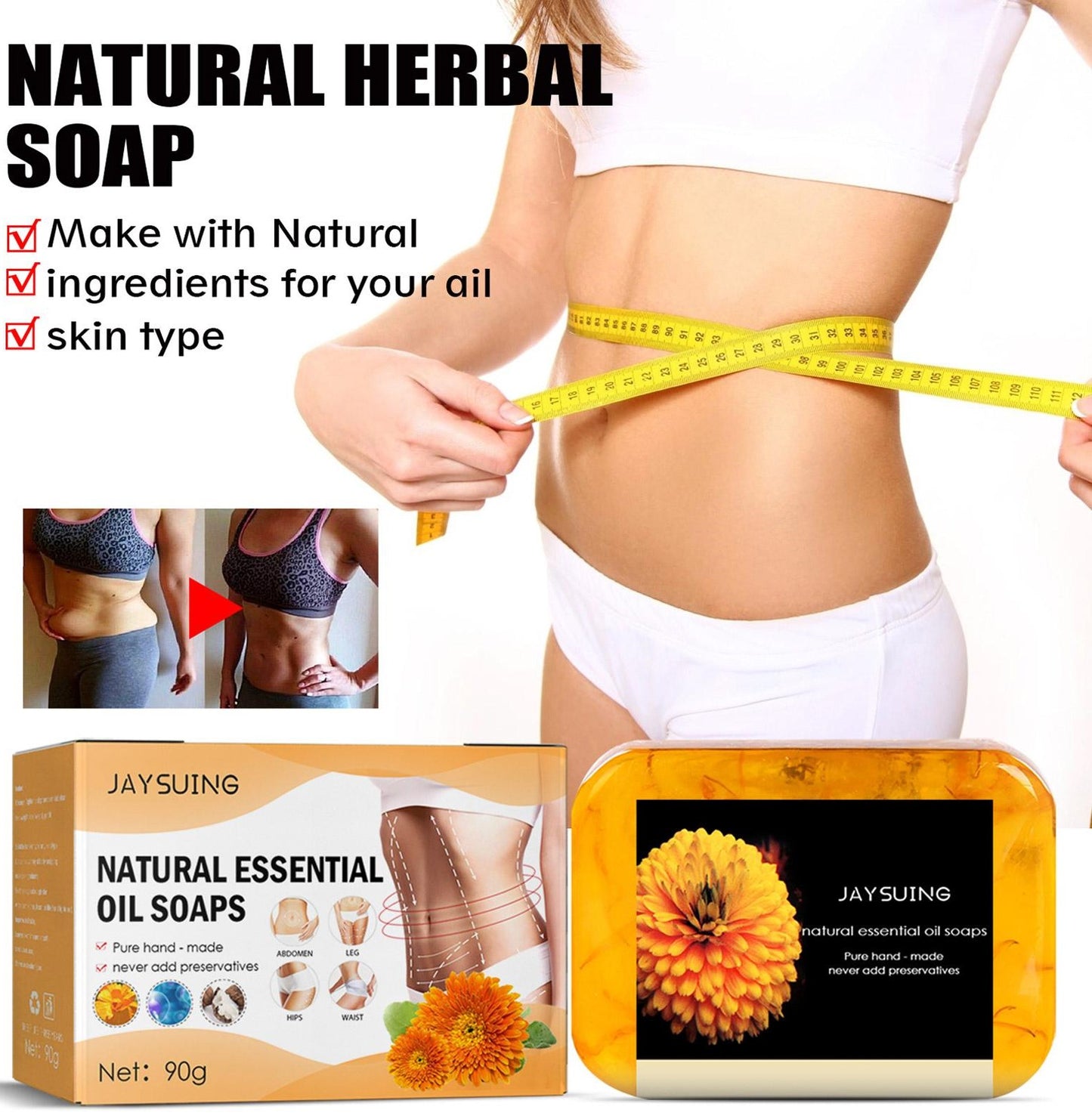 Anti-cellulite firming soap ESSENCELL
