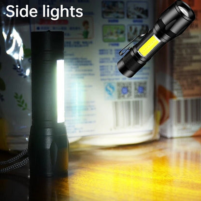 Rechargeable High Quality LED Flashlight