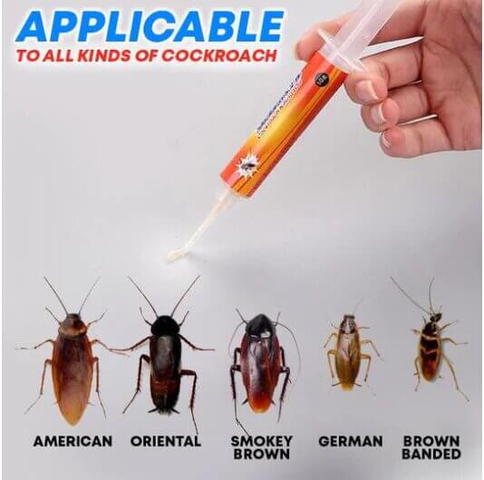 Cockroach Killer Gel 2022 -  (2 pcs)