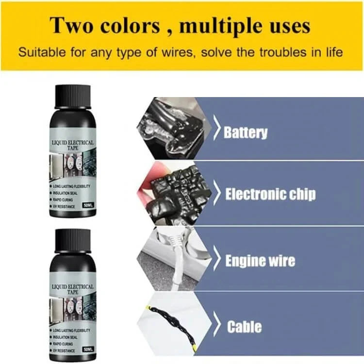 Liquid Insulating High Temperature Glue Color 🔥