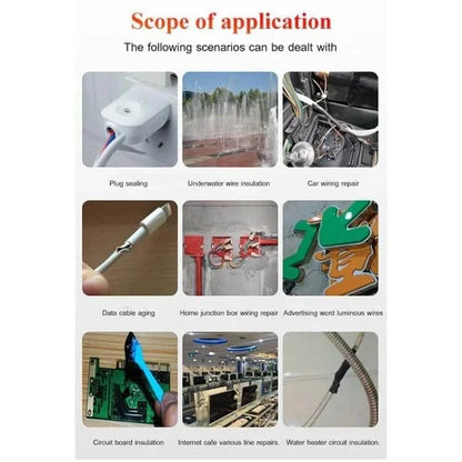 Liquid Insulating High Temperature Glue Color 🔥